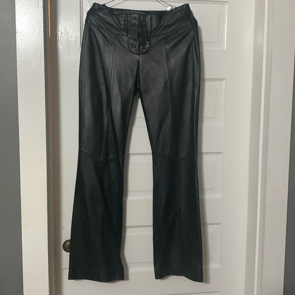 Leather pants